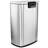 Steel Step On Kitchen Trash Can - 13 Gallons