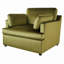 Chaise rembourrée, fauteuil d'appoint avec accoudoirs-763540762