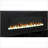 Indoor Electric Fireplace, 48 Inch Curved Front with Multi-Color Flame &amp; Ember Bed, Remote | Wall Mount | Vent Free