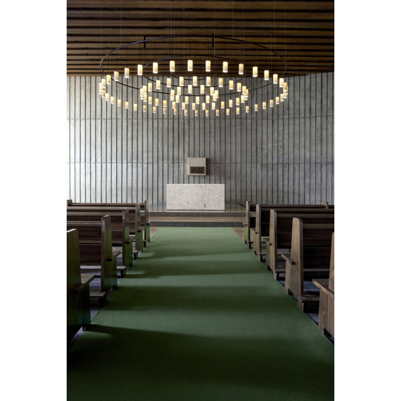 Cirio Circular L, 28 Lights, 255.3" H x 118.1" W x 118.1" D