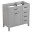 Meuble-lavabo de salle de bain sans lavabo, base d'armoire seulement, armoire de salle de bain avec tiroirs