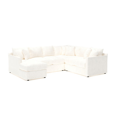 Canapé modulaire en U à 3 pièces de 6 pièces 119 po Cecelia