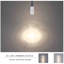 Luminaire suspendu simple à 1 lumière DEL-74897475