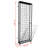 108 Bottle Solid Wood Wine Bottle Rack in Black