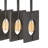 Ludlow Eight-Light Linear Chandelier by Lisa McDennon