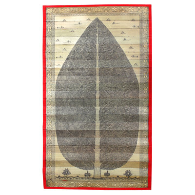 Arbre de vie avec oiseaux | Paata, peinture de l'Orissa