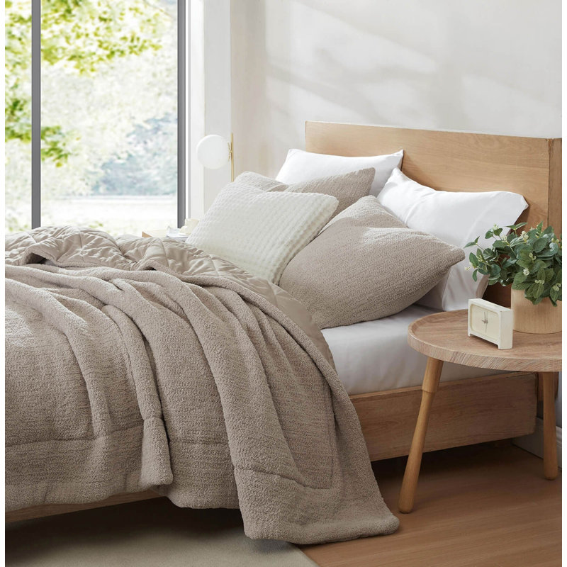 Snug Sham Set, Standard, Taupe