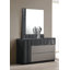 Ensemble de chambre avec lit plateforme 5 pièces Kahlil -24002559