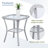 Schutt 8 - Pieces Rattan Multiple Chairs Seating Group with Cushions and Side Table-95992335-95992336