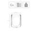 Cappuccino 400ml Double Wall Glass