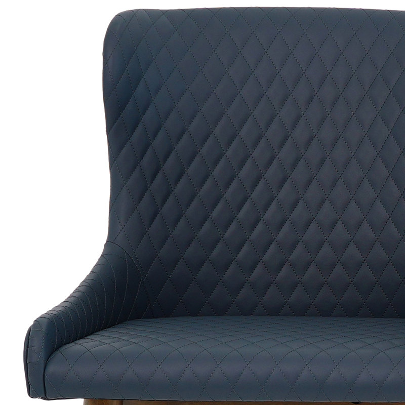 Ensemble de 2 chaises de salle à manger Robin - Cuir végétalien