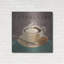 Art mural en métal Winston Porter «Coffee And Co 1 Teal and Gray» par Janelle Penner-981222888