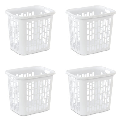 Panier à linge, trous de ventilation et poignées pour transporter les vêtements Sterilite Easy Carry