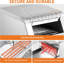 High-Capacity Conveyor Toaster with Timer, 7-Temperature Settings, 300 Slices/Hour, 1800W, 110V-138034884-138034883