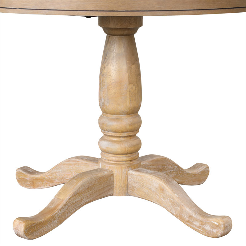 Buchalter 4 - Person Pedestal Dining Set