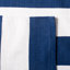 Tapis bleu marine / ivoire rayé tissé à plat à la main Brookvale-23568831