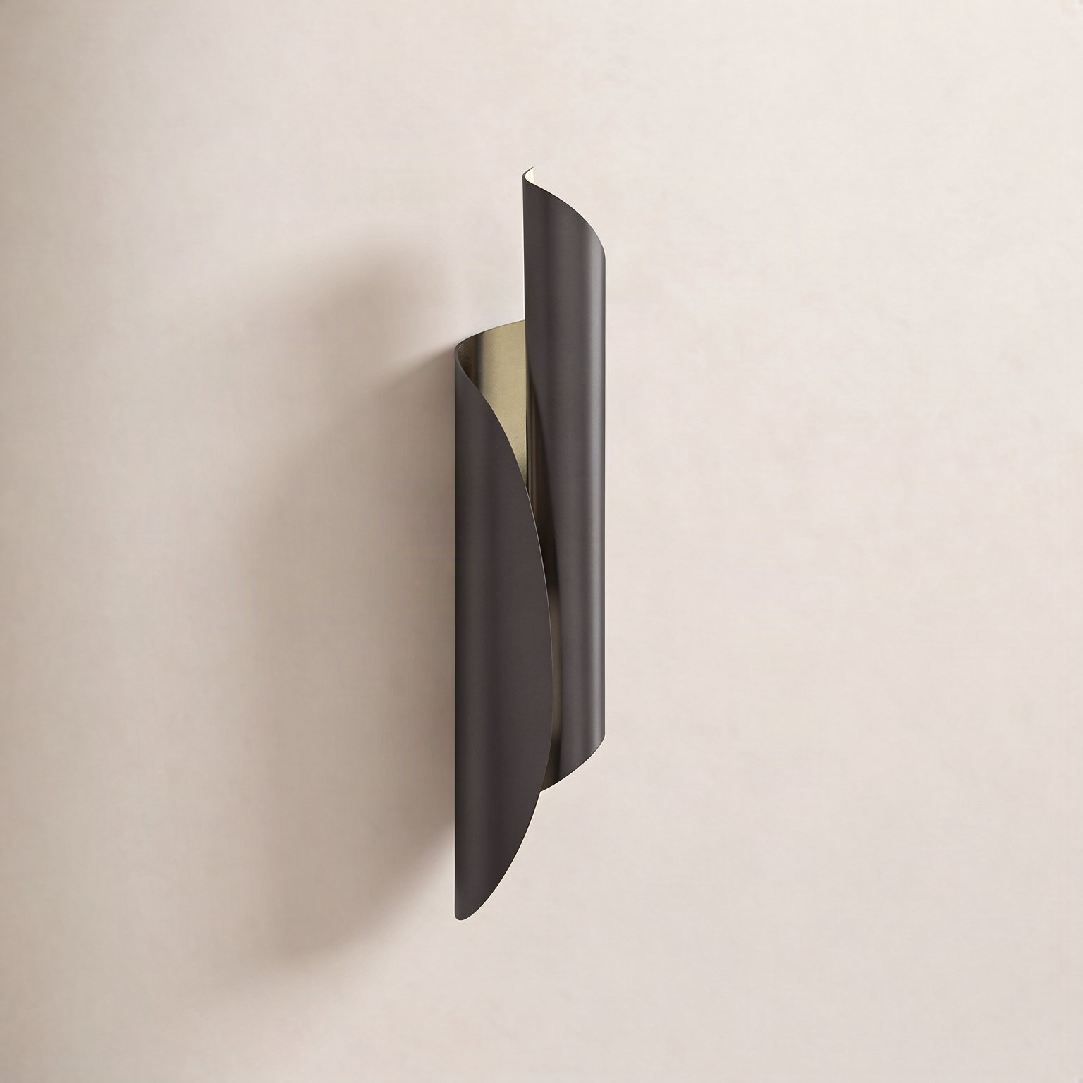 Parducci 2 Light Dimmable Corner Wall Light, Urban Bronze