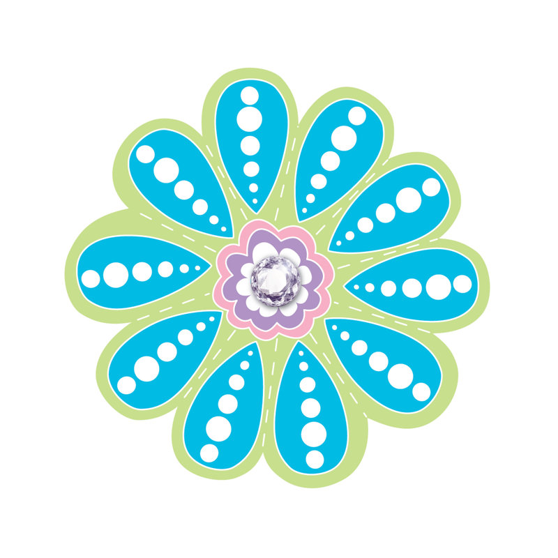 Décalcomanie patchwork Daisy Blox