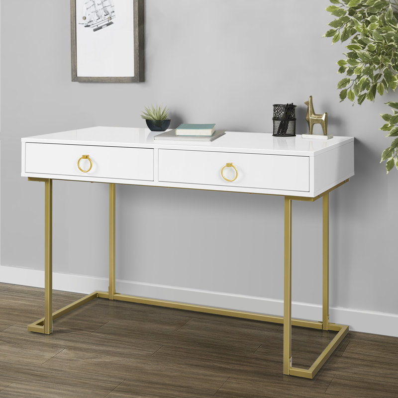 Crider 45'' Desk, White