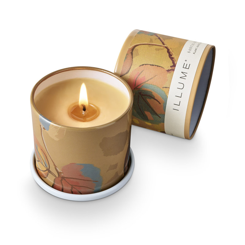 Bougie parfumée en étain de bouleau Santal