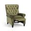 Buttoned Carmona Wingback Recliner Chair-1245588675