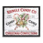 "Fresh Christmas Confections", art mural par Creatif Belle