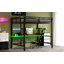 Base de lit mezzanine en métal avec lumière DEL, station de charge USB et bureau Gaming-112683468-112683470