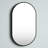 Raub Black Metal Framed Vanity Mirror-1811803549