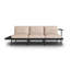 245 cm W Patio Sofa with Cushions-116838661