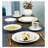 Piece Porcelain China Dinnerware Set - Service for 8