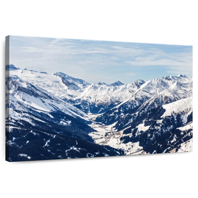 Alvord Snowy Mountains In The Alps