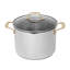 Ensemble de batterie de cuisine en acier inoxydable non toxique 10 pièces avec 3 pièces en céramique antiadhésive ZLINE (CWSETL-NS-10)