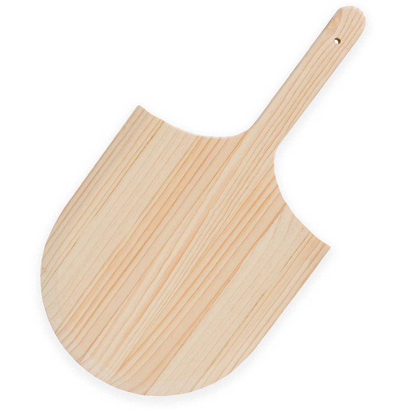 The Paisley Box Solid Wood 12'' Pizza Peel