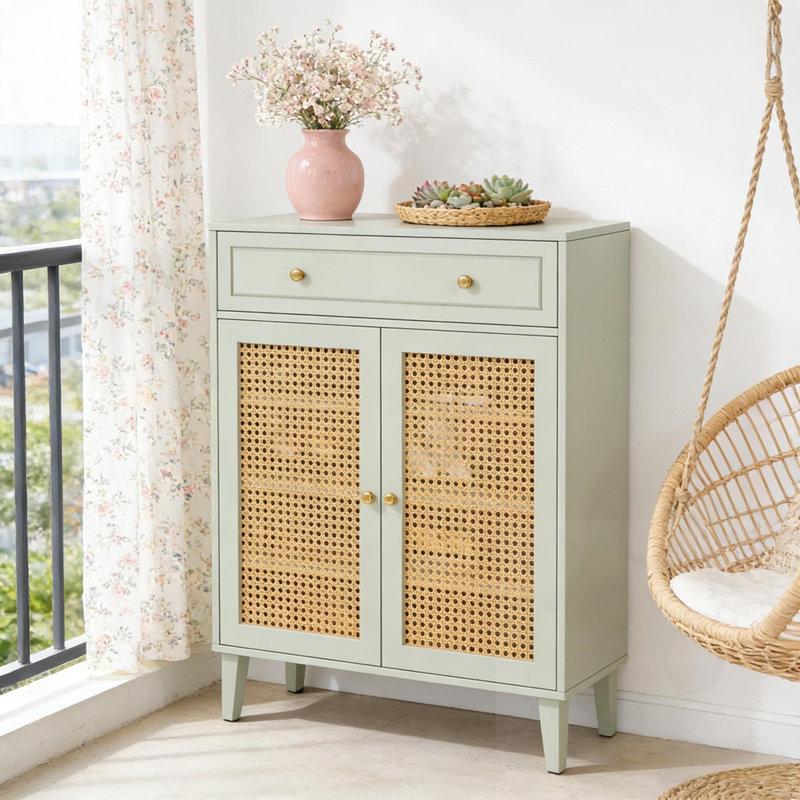 Shoe Cabinet with Drawer