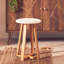 Adair Solid Wood Accent Stool-22491485