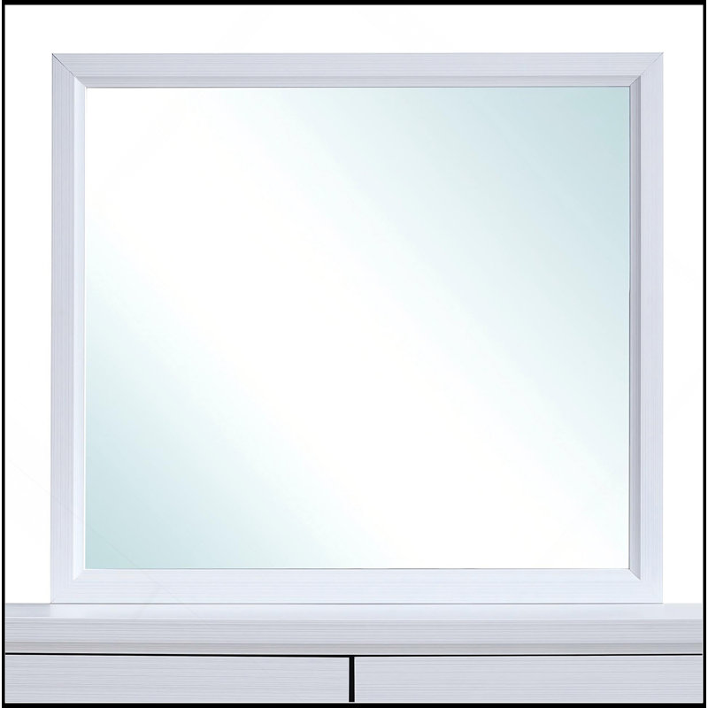 Miroir Glasgow G04390-M, Blanc