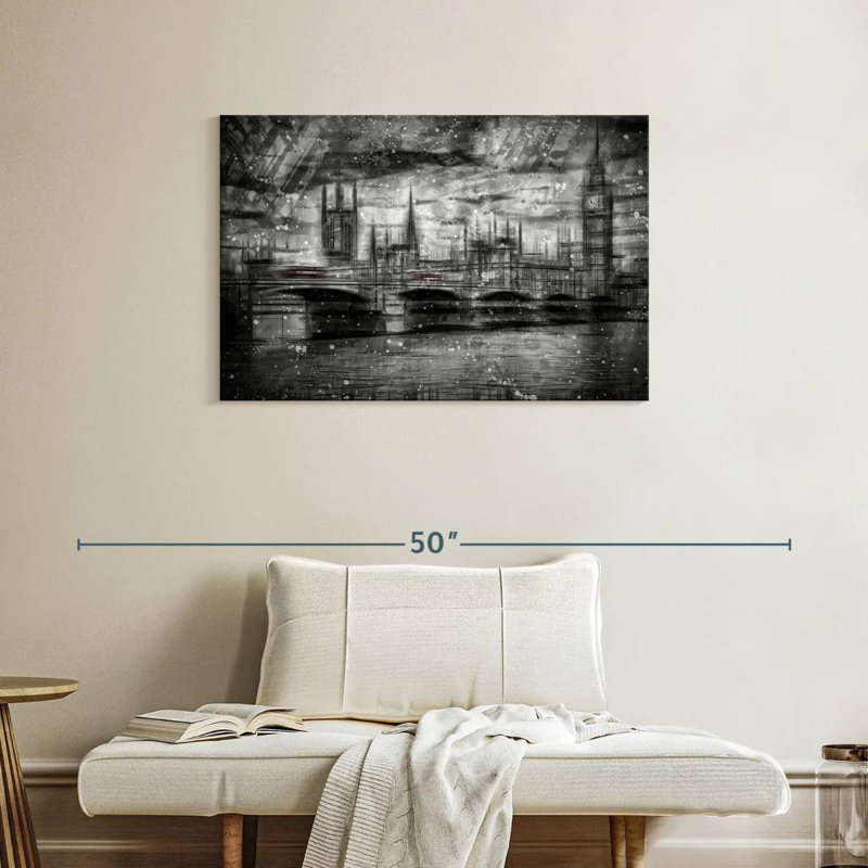 Ravi London Dynamic Shapes, 24" H x 36" W