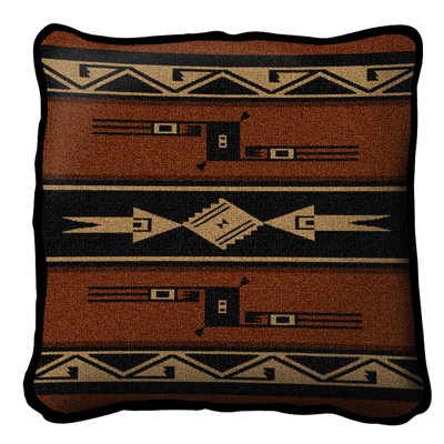 Mesquite Earth Cotton Throw Pillow
