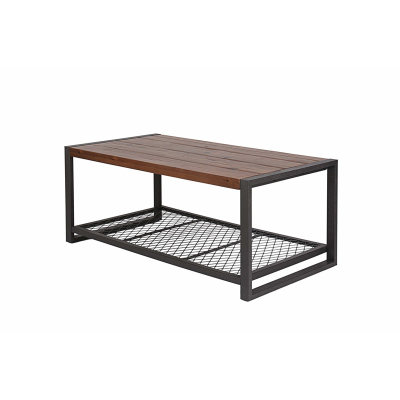 Quaadir Solid Wood Top Coffee Table