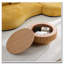 Round Wood Coffee Table With Storage-121083346