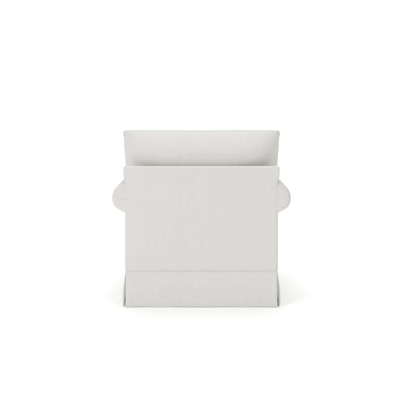 Fauteuil d'appoint rembourré Friedman, Beige Macarena