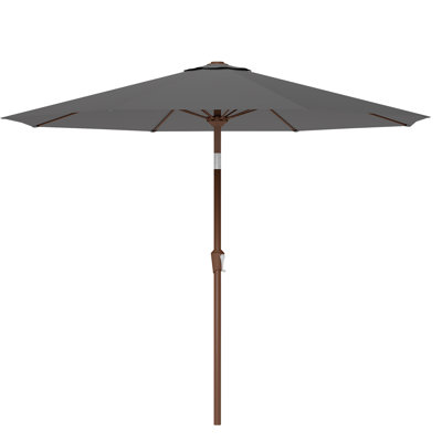  Market Umbrella With Crank Lift