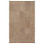 Cowhide Geometric Area Rug in Beige