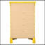 Commode, jaune-208253884