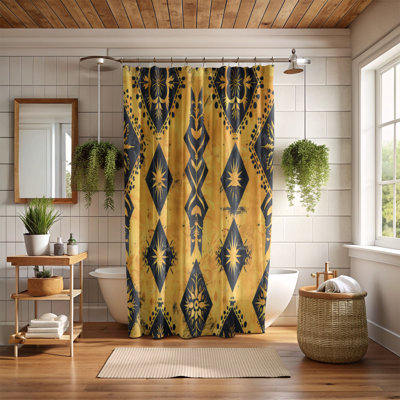 Bohemian Vibes - Rideau de douche Premium