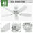 48" Sea Wind 5 - Blade Outdoor Standard Ceiling Fan with Pull Chain-20702924