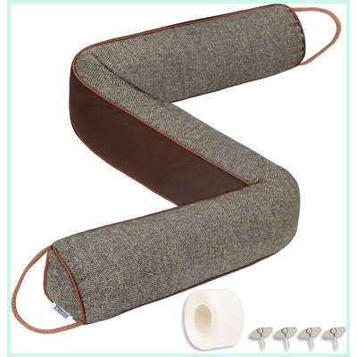 Under Door Draft Stoppers 32 Inch, Heavy Triangle Stop Draft Block