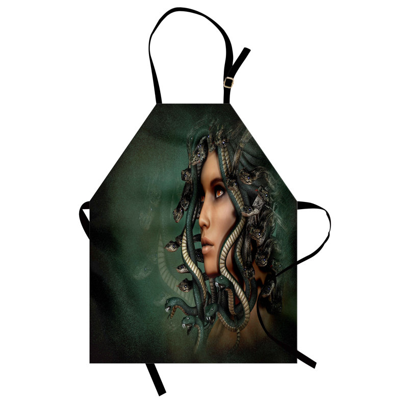 No Pattern Bib Apron
