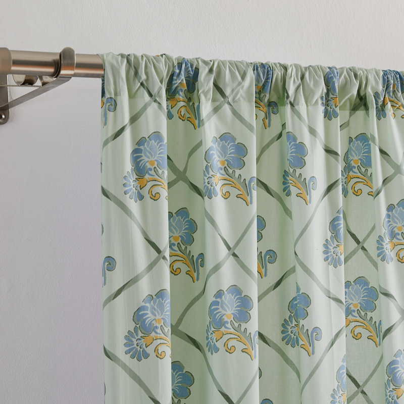 Floral Window Drape Set