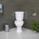 Sheffield Corner 2-Piece 0.8 GPF/1.6 GPF WaterSense Dual Flush Round Toilet